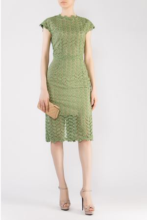 Ажурное зеленое платье Luisa Beccaria 28391398 купить с доставкой