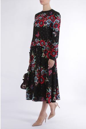 Платье-миди с ярким принтом Valentino 21091699 купить с доставкой