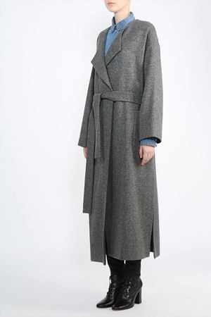 Пальто с запахом Alexander Terekhov Alexander Terekhov СТ138/2744.901/W18 Серый