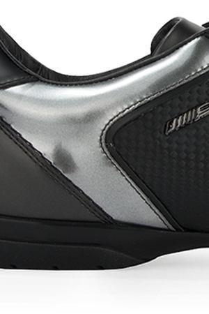 Комбинированные кроссовки Santoni Santoni 20291/50 Черный купить с доставкой