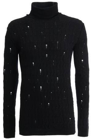 Шерстяной свитер Damir Doma BF1M0024 Черный купить с доставкой