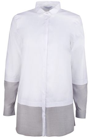 Комбинированная рубашка из женской коллекции итальянского бренда Gran Sasso. Gran Sasso Premium 224091931