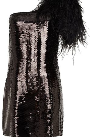 Асимметричное платье с перьями №21 3591582 купить с доставкой