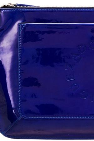Синий клатч с логотипом Adolfo Dominguez 206192143 купить с доставкой