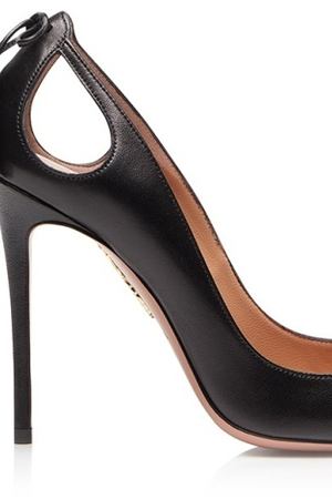 Черные туфли Forever Merilyn 105 Aquazzura 97592439 купить с доставкой