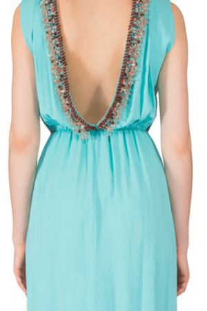 Платье с глубоким вырезом на спине MSGM 29692262 вариант 2 купить с доставкой