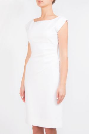 Белое коктейльное платье Diane Von Furstenberg  11092267