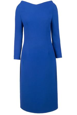 Синее платье с вырезом на спине Antonio Berardi 492672