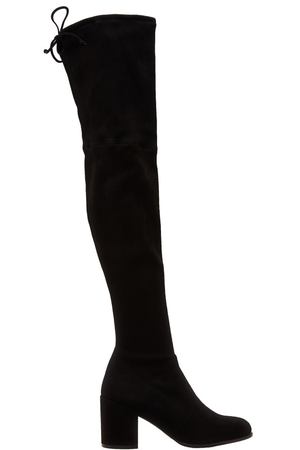 Замшевые ботфорты Tieland Stuart Weitzman 174392508 вариант 3