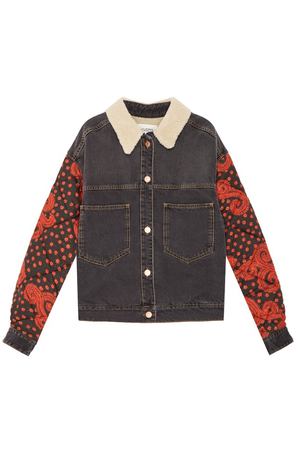 Текстильная куртка-бомбер  Chrissa с отделкой Isabel Marant Etoile 95892515 вариант 2 купить с доставкой