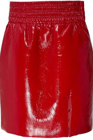 Красная мини-юбка Miu Miu 37592888