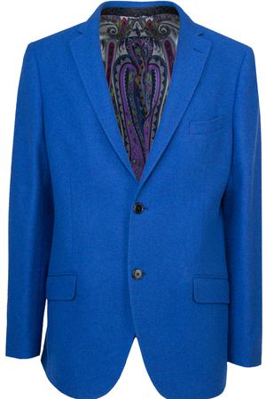 Однобортный пиджак ETRO ETRO 11807/141/ Синий