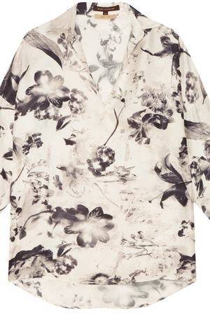 Блузка с цветочным принтом Adolfo Dominguez 206194048