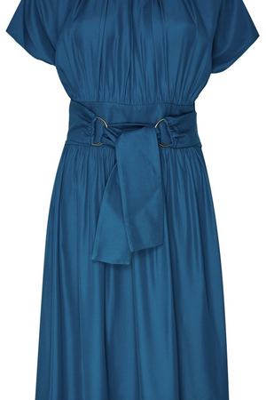 Синее платье-миди Adolfo Dominguez 206194075 купить с доставкой