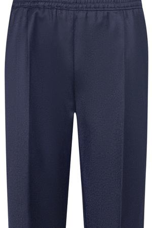 Синие брюки с подворотами Gucci Kids 125694393 вариант 3