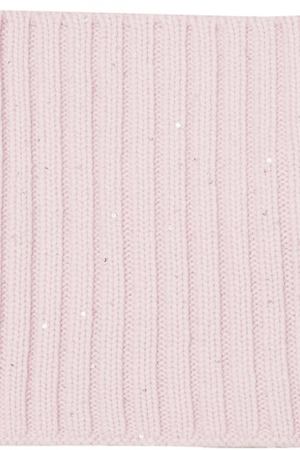 Розовый вязаный воротник с пайетками Amina Rubinacci 215894237