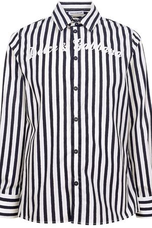 Рубашка в контрастную полоску Dolce & Gabbana Kids 120794640 купить с доставкой