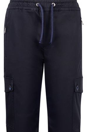 Синие брюки с эластичным поясом Dolce & Gabbana Kids 120794661 купить с доставкой