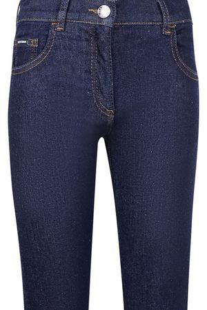 Синие джинсы с аппликацией Dolce & Gabbana Kids 120794686 купить с доставкой