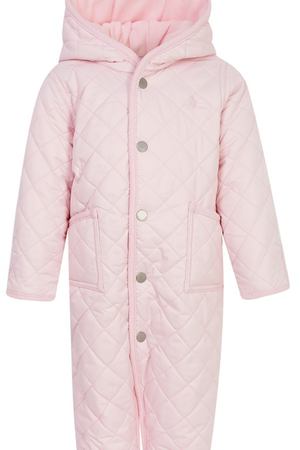 Розовый стеганый комбинезон Ralph Lauren 125295239 купить с доставкой