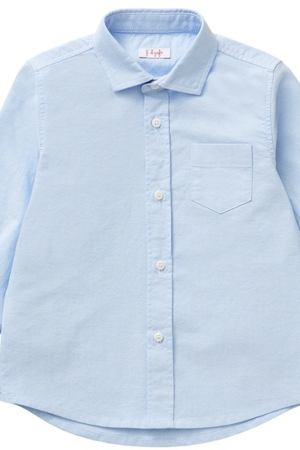 Голубая рубашка на пуговицах Il Gufo 120595464