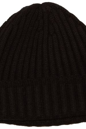 Черная шапка с отворотом Tegin 85394816