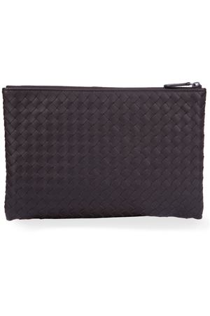 Кожаный клатч Bottega Veneta 522429 V001N 2006 Коричневый купить с доставкой