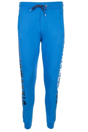 Спортивные брюки с принтом Dirk Bikkembergs C100479E1980Y24 Голубой вариант 2