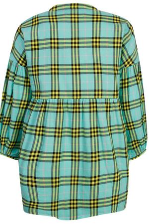 Платье в клетку с карманами Burberry Children 125395248