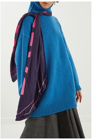 Голубой свитер из шерсти Balenciaga 39795332 вариант 2
