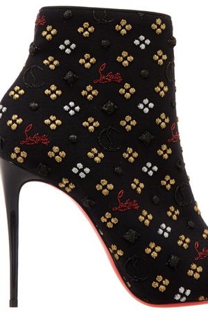 Ботильоны So Kate Booty 100 с рельефной отделкой Christian Louboutin 10695595 купить с доставкой