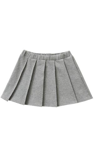 Серая юбка со складками Il Gufo 120595791 купить с доставкой