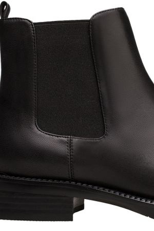 Черные ботинки с серебристой вставкой Portal 265996102 вариант 2