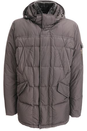 Пуховая куртка Woolrich WOCPS2216-графит купить с доставкой