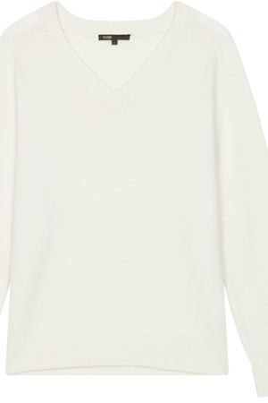 Белый пуловер MAJE 88896035 купить с доставкой
