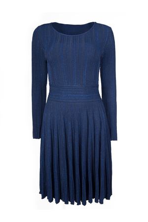 Приталенное платье Antonino Valenti Antonino Valenti 6230AV 18W.29 Синий купить с доставкой
