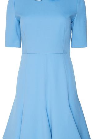 Голубое платье с декоративным воротником The Dress 257196000 купить с доставкой