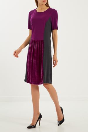 Платье-шифт в стиле color block ETRO 90796528 вариант 2