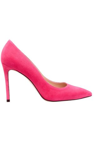 Розовые туфли-лодочки Leigh 95 Stuart Weitzman 174396566