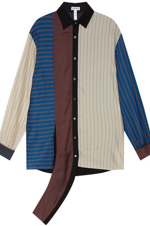 Комбинированная блузка Loewe 80696651