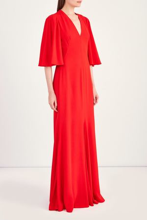 Длинное красное платье Alexander McQueen 38496769 купить с доставкой