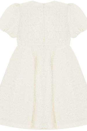 Платье с объемными рукавами Dolce & Gabbana Kids 120798306