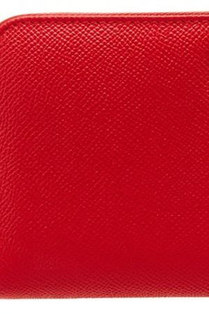 Красный сафьяновый кошелек Dolce & Gabbana 59997387