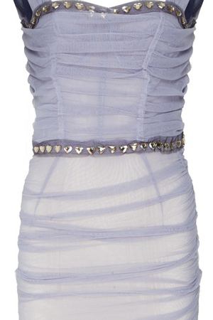 Коктейльное платье с отделкой Dolce & Gabbana 59997394 купить с доставкой