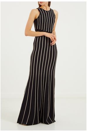 Трикотажное платье с вырезами на боках Elisabetta Franchi 173297779 вариант 2