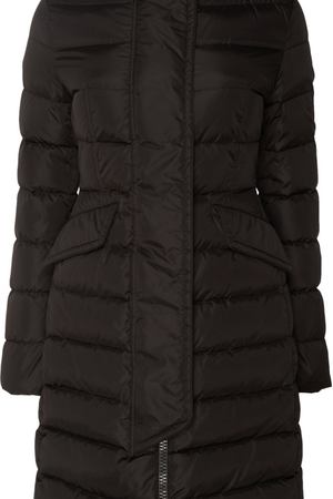 Черная стеганая куртка на молнии Moncler 3498185 купить с доставкой