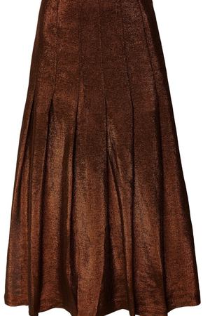 Блестящая юбка в складку laRoom 133398549 купить с доставкой