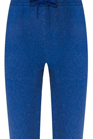Синие хлопковые брюки Napapijri 112298681 купить с доставкой