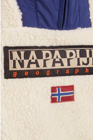 Фактурное худи с логотипом Napapijri 112298684 купить с доставкой