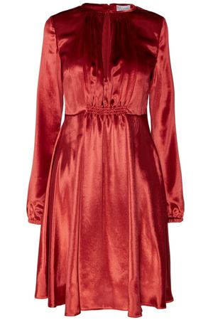Красное мини-платье Red Valentino 98699215 вариант 2